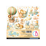 Ciao Bella Paper, 6X6 Fussy Cut Pad, Lunibloom