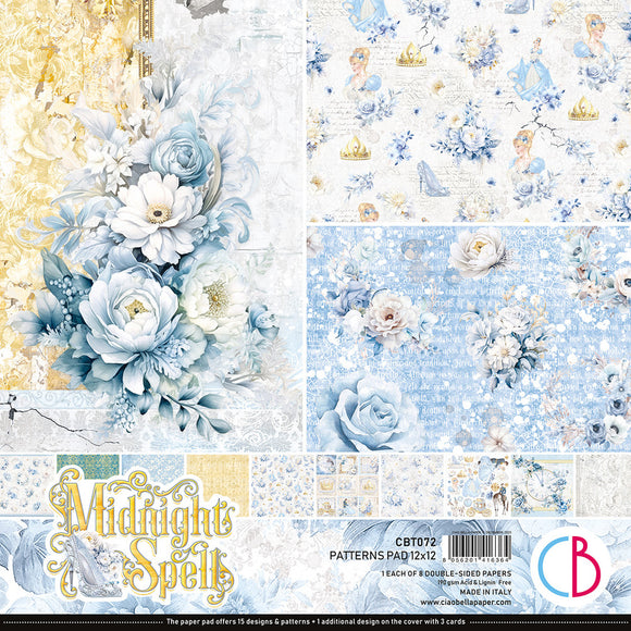 Ciao Bella Paper Pack 12x12, Midnight Spell Patterns