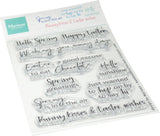 Marianne Design Clear Stamp - Spring Is In The Air by Marleen