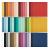 Spellbinders Paper, The Full 48 ColorWheel Cardstock Pack 12" x 12" - 1 each