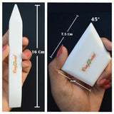 Craftreat Tool, Teflon Bone Folder - Large and Ergo Square - 2 Pcs