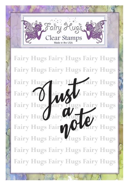 Fairy Hugs Stamp, Just A Note