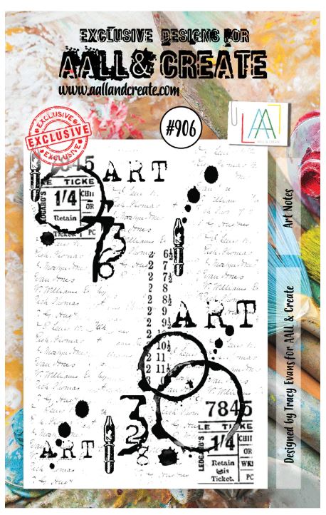 AALL & Create Stamp, 906 - Art Notes