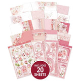 Hunkydory Crafts Paper, Deluxe Craft Pads - Blushing Blossoms