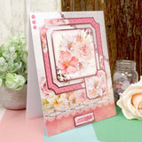 Hunkydory Crafts Paper, Deluxe Craft Pads - Blushing Blossoms