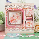 Hunkydory Crafts Paper, Deluxe Craft Pads - Blushing Blossoms
