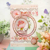 Hunkydory Crafts Paper, Deluxe Craft Pads - Blushing Blossoms