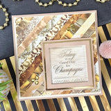 Hunkydory Crafts Paper, Duo Design Paper Pads - Gilded Elegance & Brushed Gold