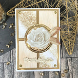 Hunkydory Crafts Paper, Duo Design Paper Pads - Gilded Elegance & Brushed Gold