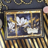 Hunkydory Crafts Paper, Duo Design Paper Pads - Gilded Elegance & Brushed Gold