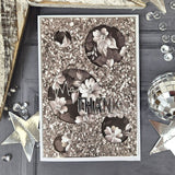 Hunkydory Crafts Paper, Duo Design Paper Pads - Silver Splendour & Glorious Glitter