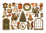 Stamperia Embellishment, Printed Decorative Ephemera - Silent Night
