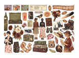 Stamperia Embellishment, Printed Decorative Ephemera - Our Way