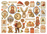 Stamperia Embellishment, Printed Decorative Ephemera - Silent Night