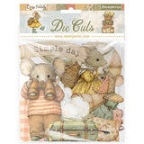 Stamperia Embellishment, Decorative Die Cuts For Art And Craft - Cozy Family