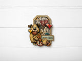 Stamperia Embellishments, Printed Decorative Die Cuts - Furry Friends 2