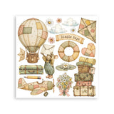 Stamperia Embellishment, Printed Decorative Rub On Kit  - Cozy Family