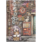 Stamperia Paper, Printed Rice Papers - Furry Friends 2