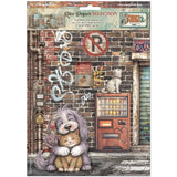 Stamperia Paper, Printed Rice Papers - Furry Friends 2