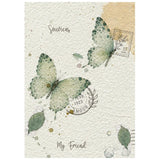 Stamperia Paper, Printed Rice Paper - Flowers And Poems