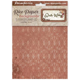 Stamperia Paper, Printed Rice Paper - Our Way