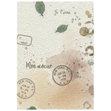Stamperia Paper, Printed Rice Paper - Flowers And Poems