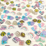 Dress My Craft Embellishment, Adorable Mini Acrylic Charms