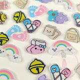 Dress My Craft Embellishment, Adorable Mini Acrylic Charms