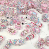 Dress My Craft Embellishment,  Kawaii Girl Charm Pack
