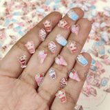 Dress My Craft Embellishment,  Cute Ice Cream Charms Mix