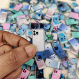 Dress My Craft Embellishment,  Mini Smartphone Acrylic Charms