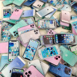 Dress My Craft Embellishment,  Mini Smartphone Acrylic Charms