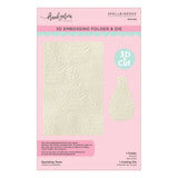 Spellbinders Embossing Folder, Sparkling Trees 3D by Frank Garcia