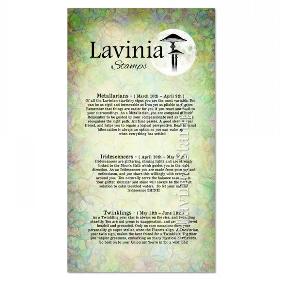 Lavinia Stamp, Psychic Signs