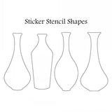 Lavinia Stencil, Sticker Stencils 11