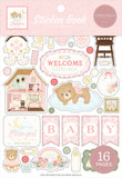Echo Park Embellishment, Sticker Book, Little Lullabies Baby Girl