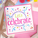 Hunkdory Crafts Stencil - For the Love of Masks - Let's Celebrate