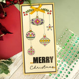 Hunkdory Crafts Stamp, For the Love of Stamps - Christmas Overlay Sentiments