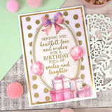 Hunkdory Crafts Stamp, For the Love of Stamps - Loving Words