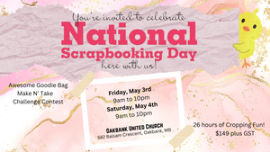 Scrap Chick's -  National Scrapbooking Day Celebration Crop