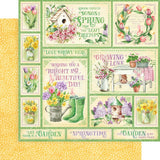 Graphic 45 Paper 12x12, Grow with Love  - Multiple Patterns Available