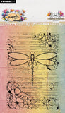 SL Stamp, Dragonfly Dreams - Dragonfly background