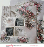 Uniquely Creative Embellishment, Paperbark Blooms Frame Overlay