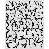 Stamperia Stencil, Furry Friends 2 Pop Art Pattern