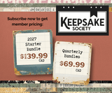 Keepsake Studios by Esther Glas - Keepsake Society!  Begins Jan 2027