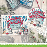 Lawn Fawn Die - Giant Season's Greetings