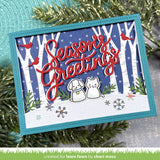 Lawn Fawn Die - Giant Season's Greetings
