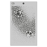 Ciao Bella Stencil, Polar Railway Stencil Mix 5"X8"– Triple Layer Set (3 Unique Designs)