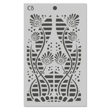 Ciao Bella Stencil, Fairy Whispers Stencil Mix 5"X8"– Triple Layer Set (3 Unique Designs)