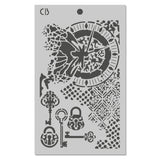 Ciao Bella Stencil, Fairy Whispers Stencil Mix 5"X8"– Triple Layer Set (3 Unique Designs)